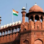 flag of india flying over the red fort in delhi 15032668 Large, GPTTradeAssist.com